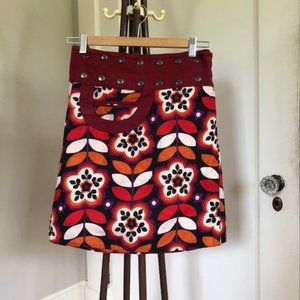 Mod reversible snap skirt